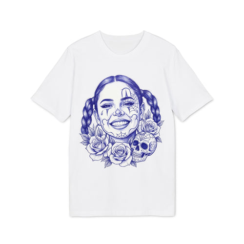 Chicano Tattoo Girl Sketch T-Shirt