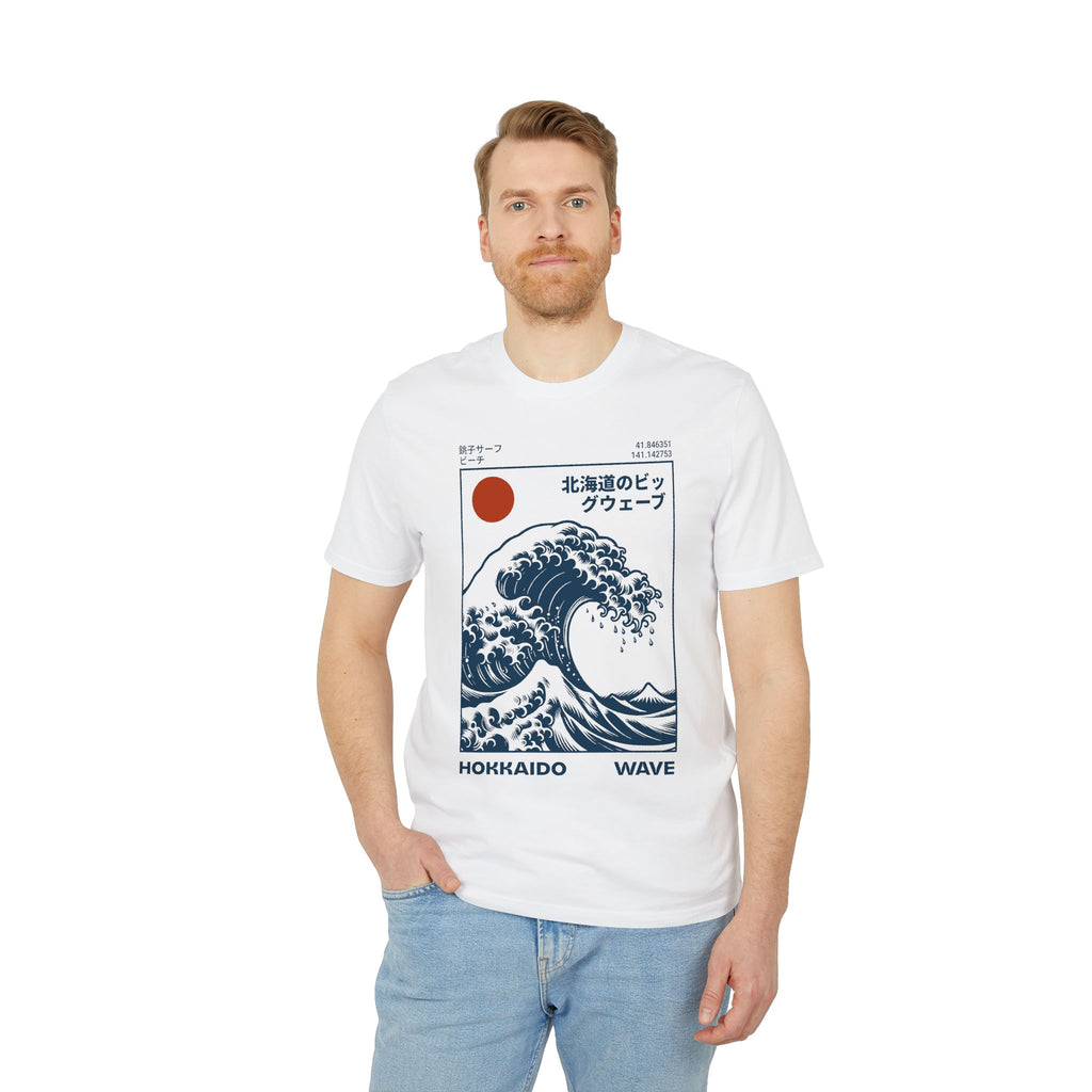 Hokkaido Wave T-Shirt — Japanese Great Wave Graphic Tee
