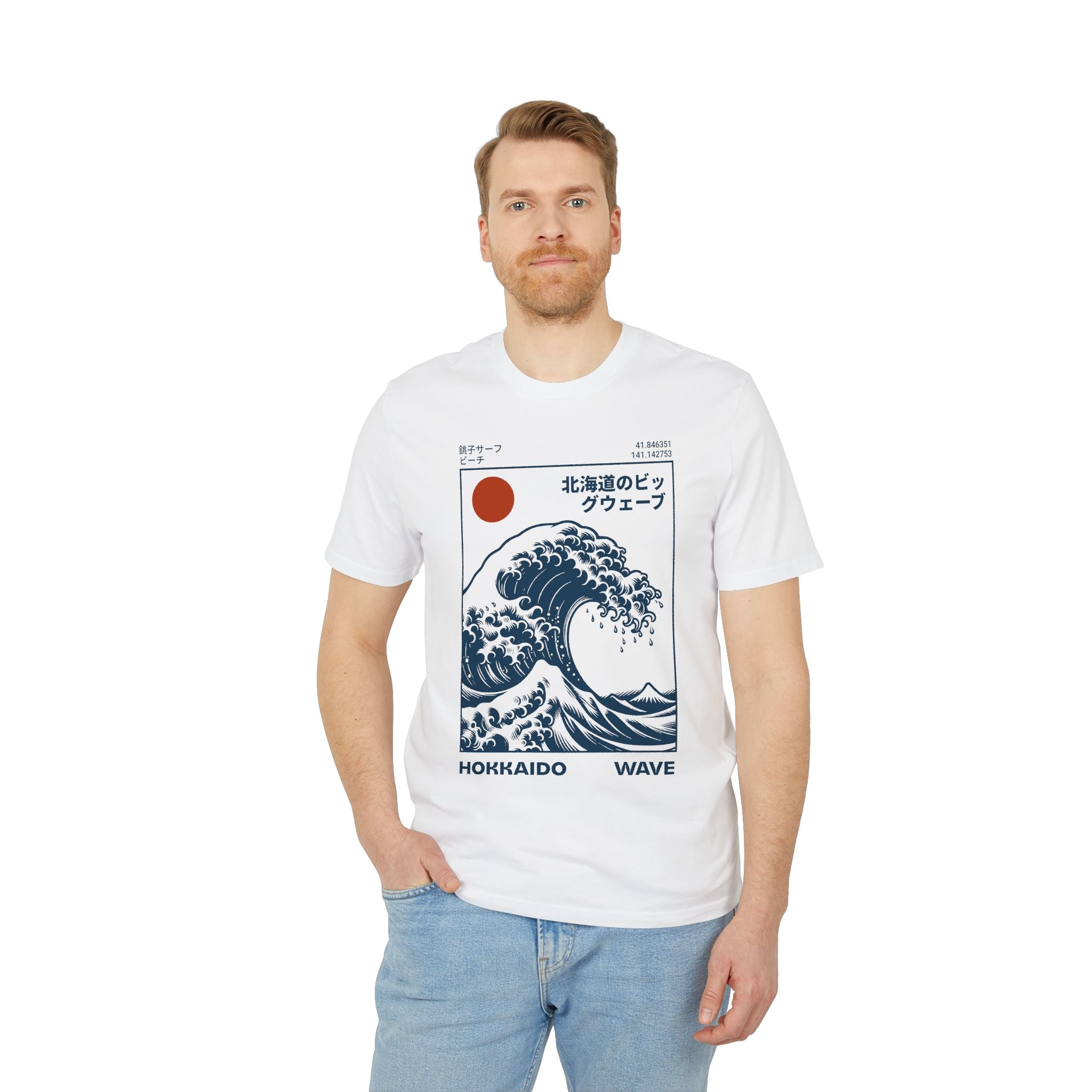 Hokkaido Wave T-Shirt — Japanese Great Wave Graphic Tee