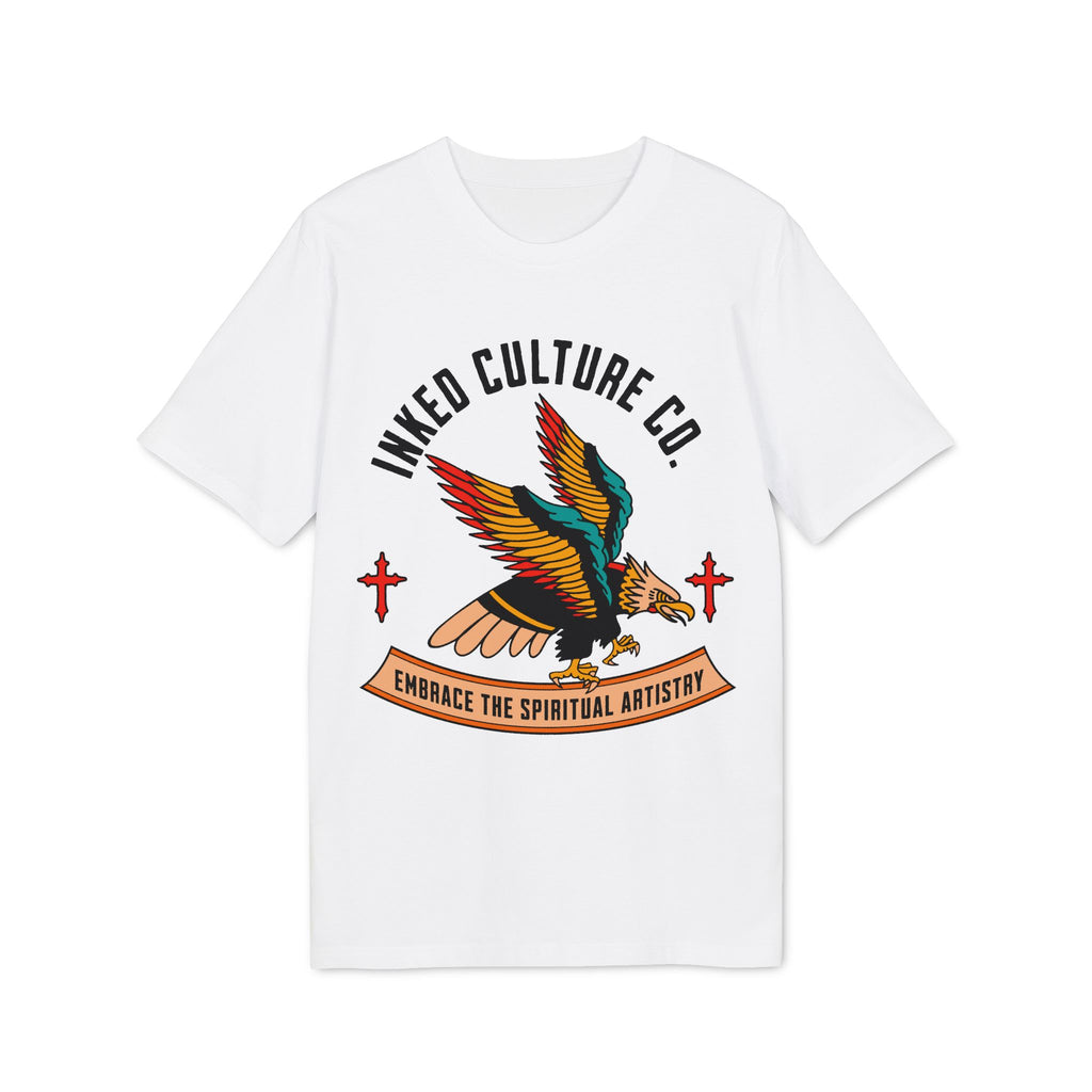 Eagle Vintage Graphic Tee — "Inked Culture Co. — Embrace the Spiritual Artist"