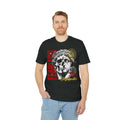 Sculpted Skull Graphic T-Shirt — Fearless Unstoppable Vintage Statue Design