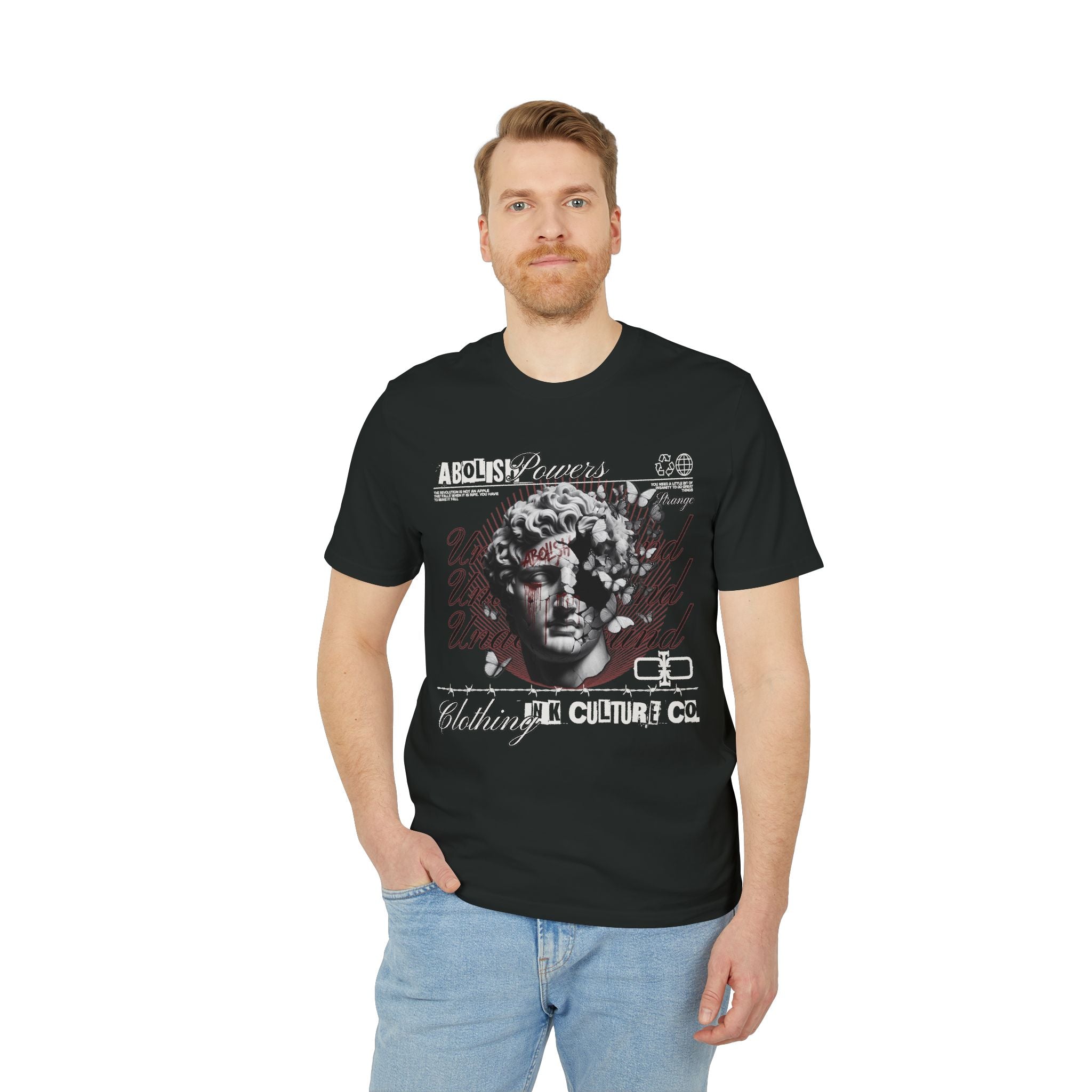 Tattoo Ink Statue T-Shirt — Creator Ink Clothing Tee