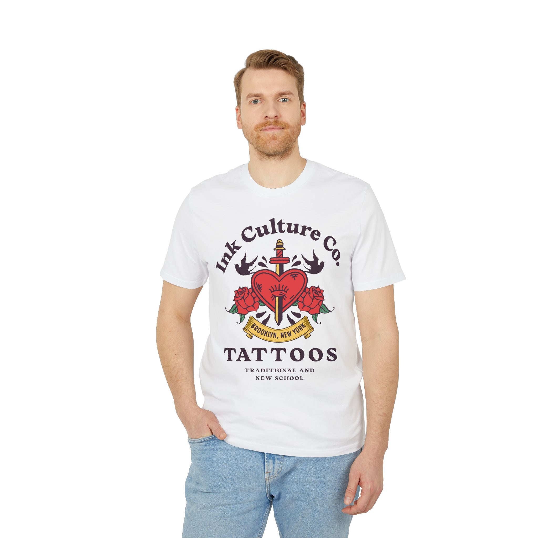 Tattoo Shop Heart & Dagger T-Shirt