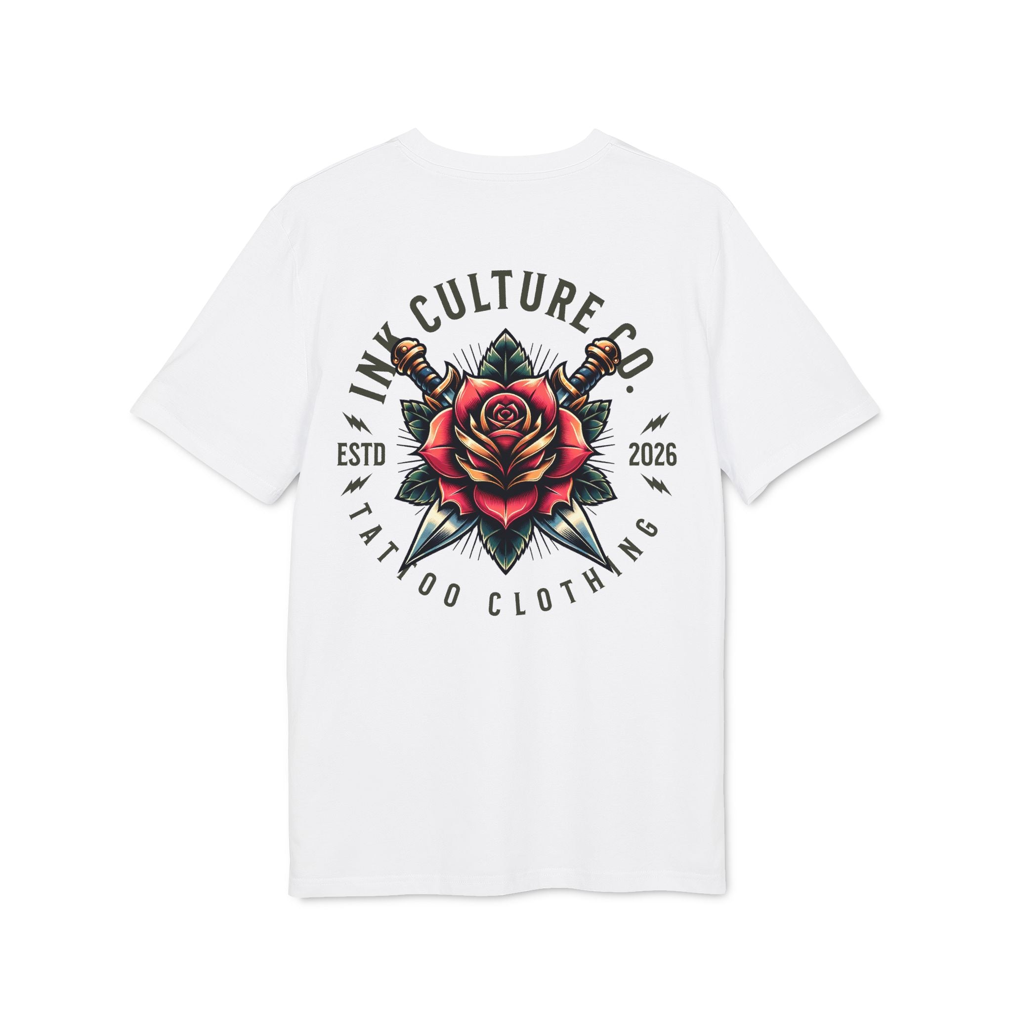 Rose with Dagger - T-shirt