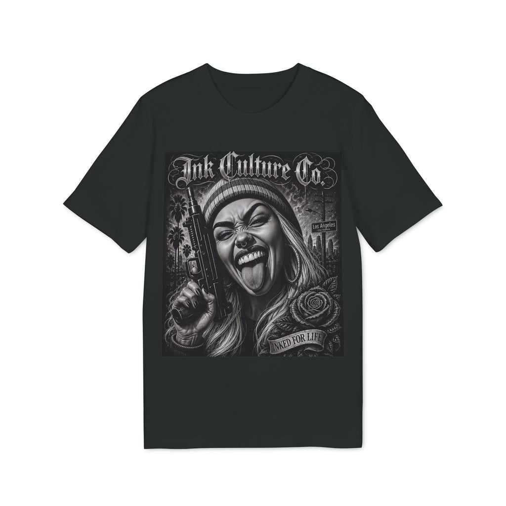 Skull & She Devil Graphic T-Shirt — Ink Culture Co. Tattoo Art Tee
