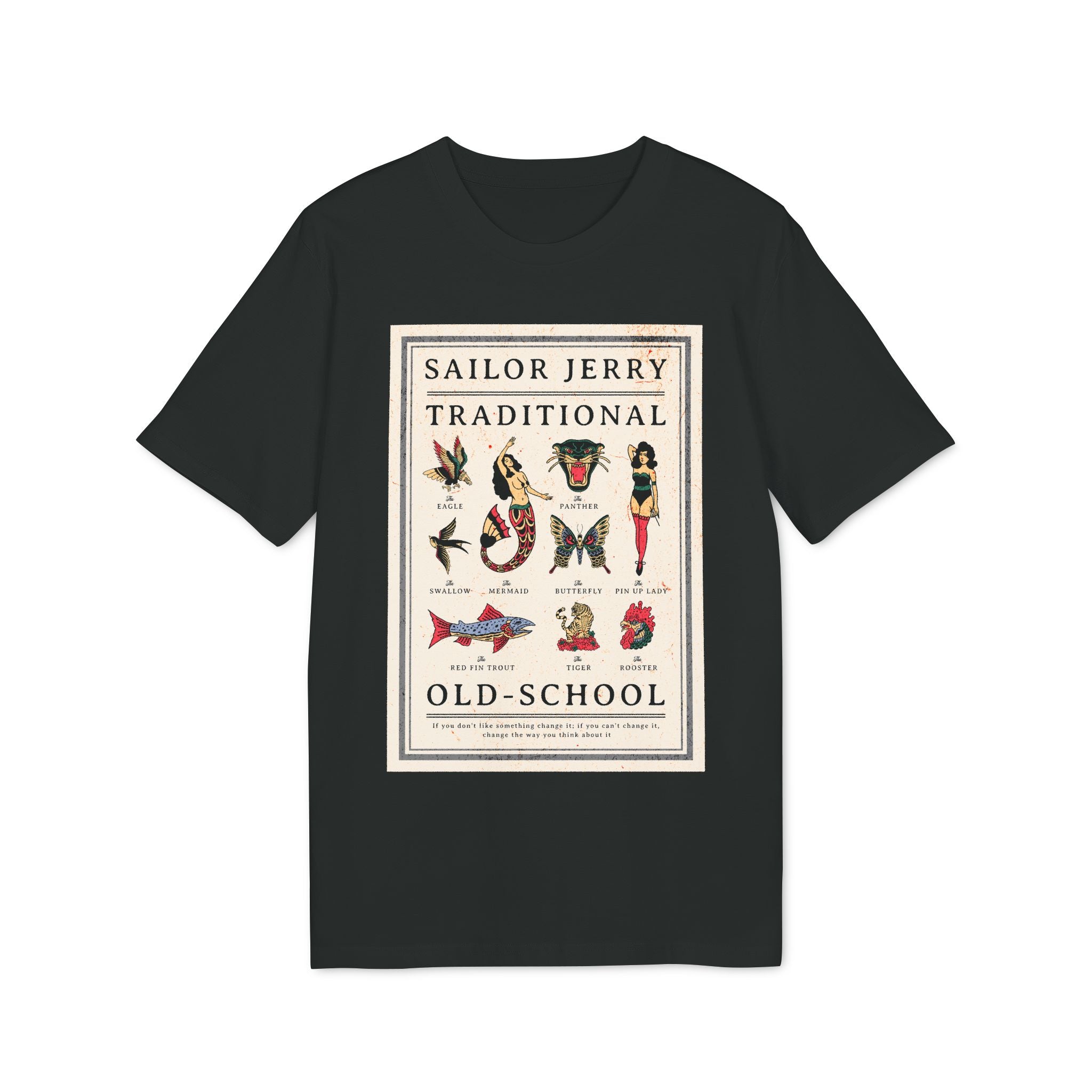 Sailor Jerry Traditional Old-School Tattoo T-Shirt