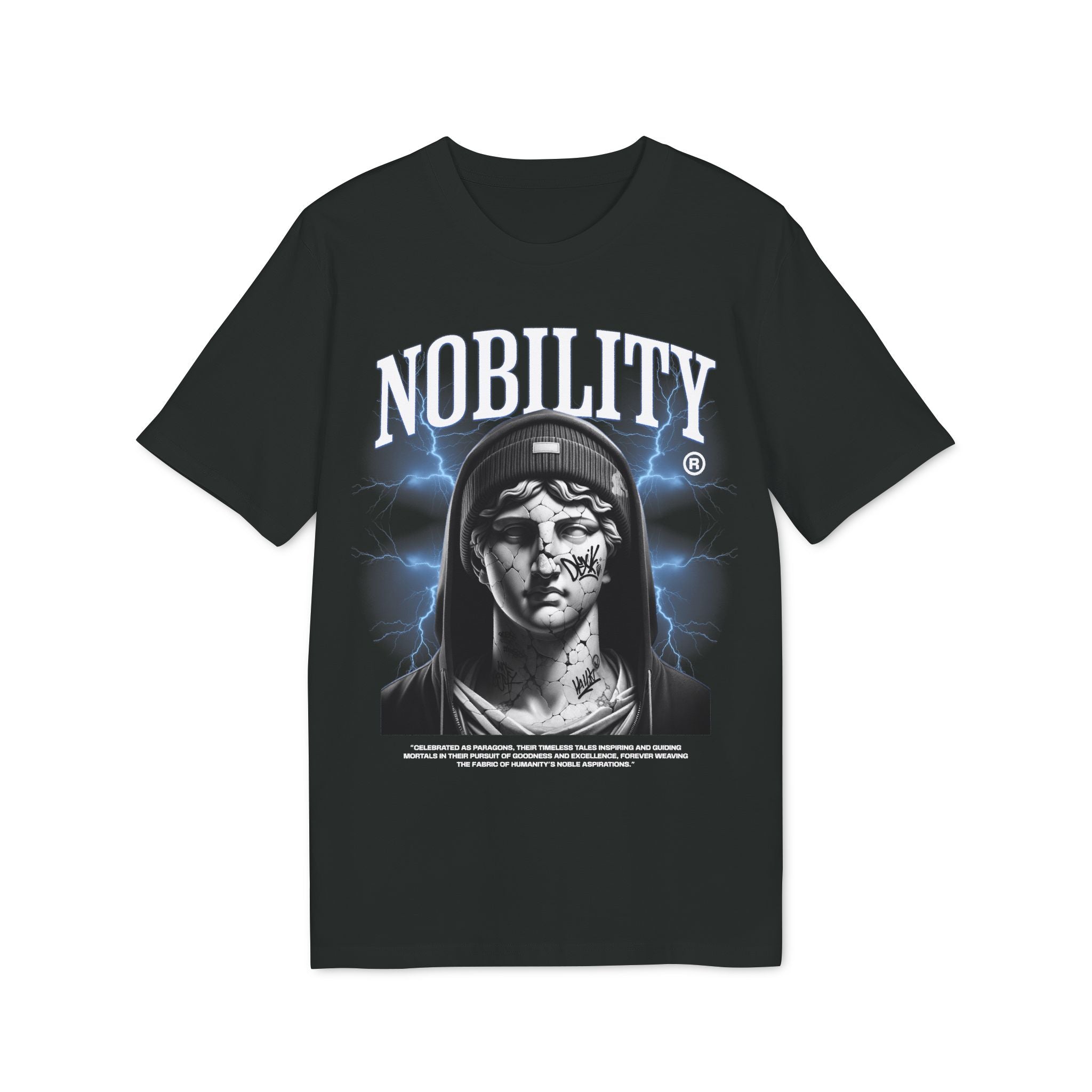 Nobility Statue Graphic T-Shirt