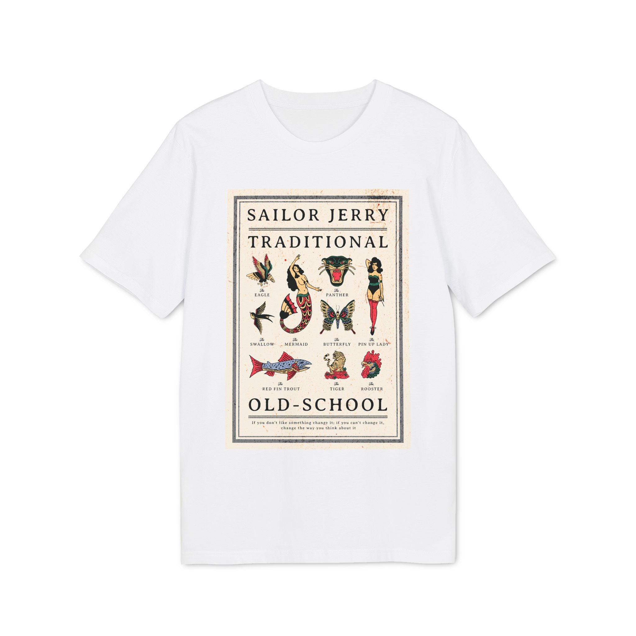 Sailor Jerry Traditional Old-School Tattoo T-Shirt