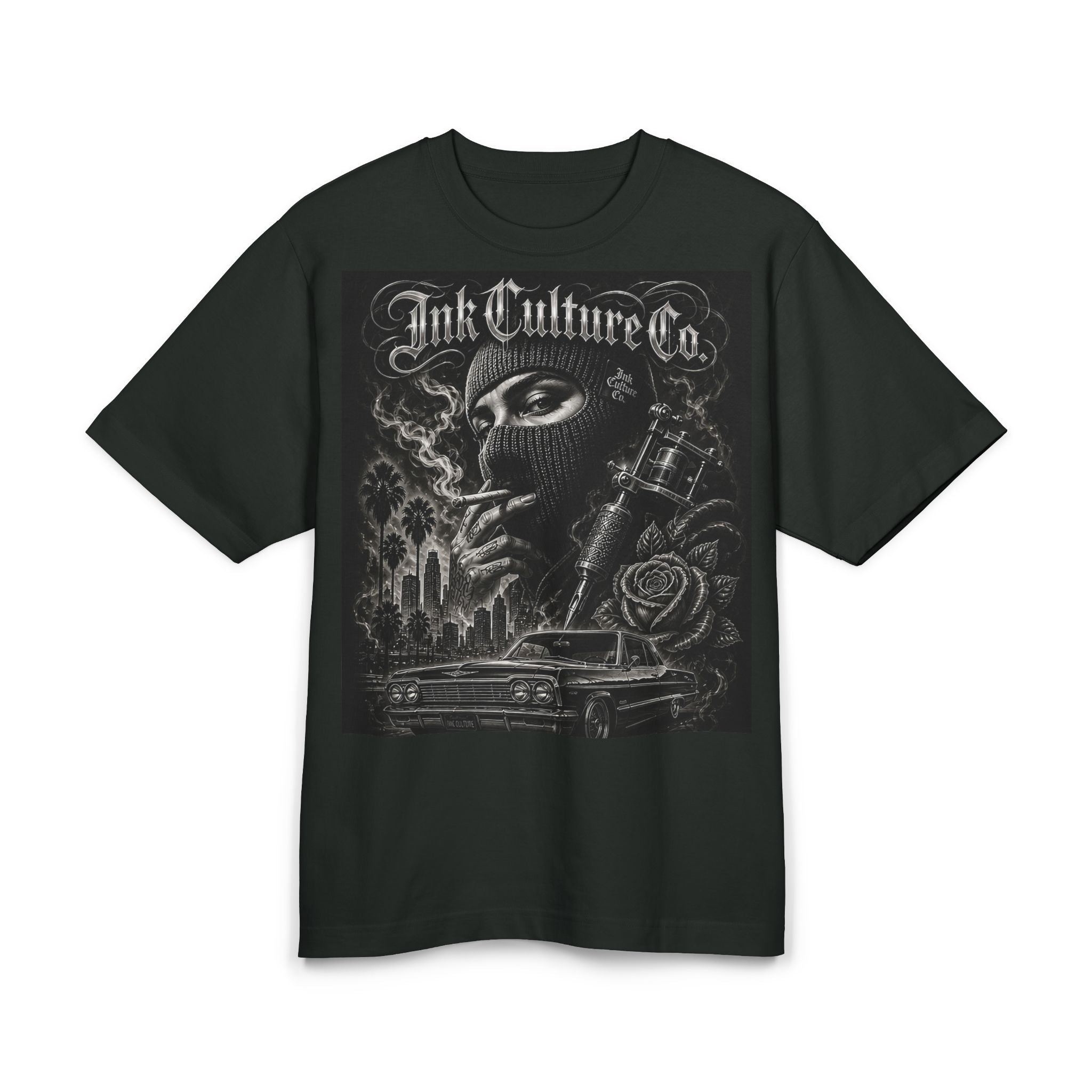 Chicano Tattoo Streetwear T-Shirt — Ink-Inspired Creator Tee