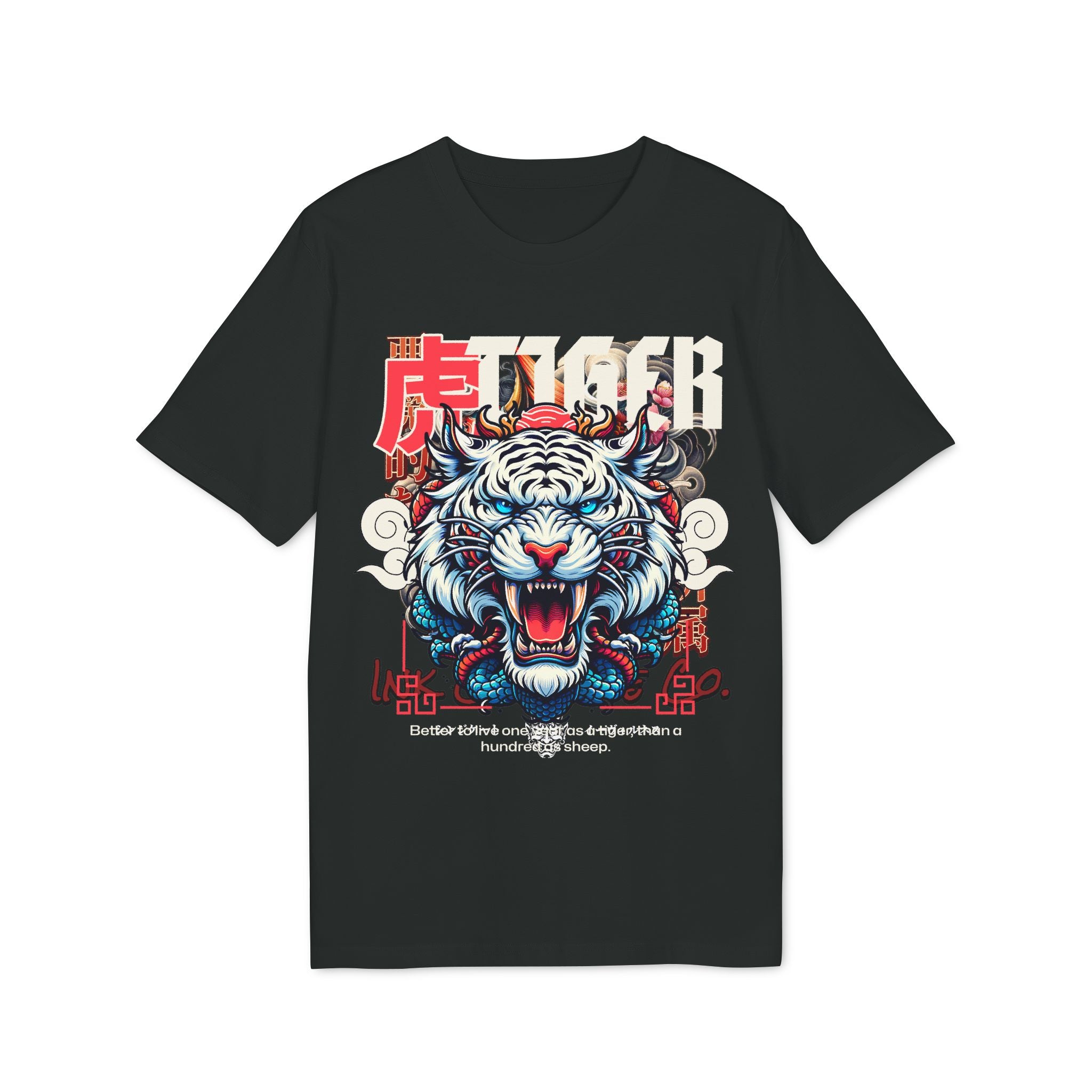 Tiger Roar Graphic T-Shirt – Fierce Asian Style Streetwear