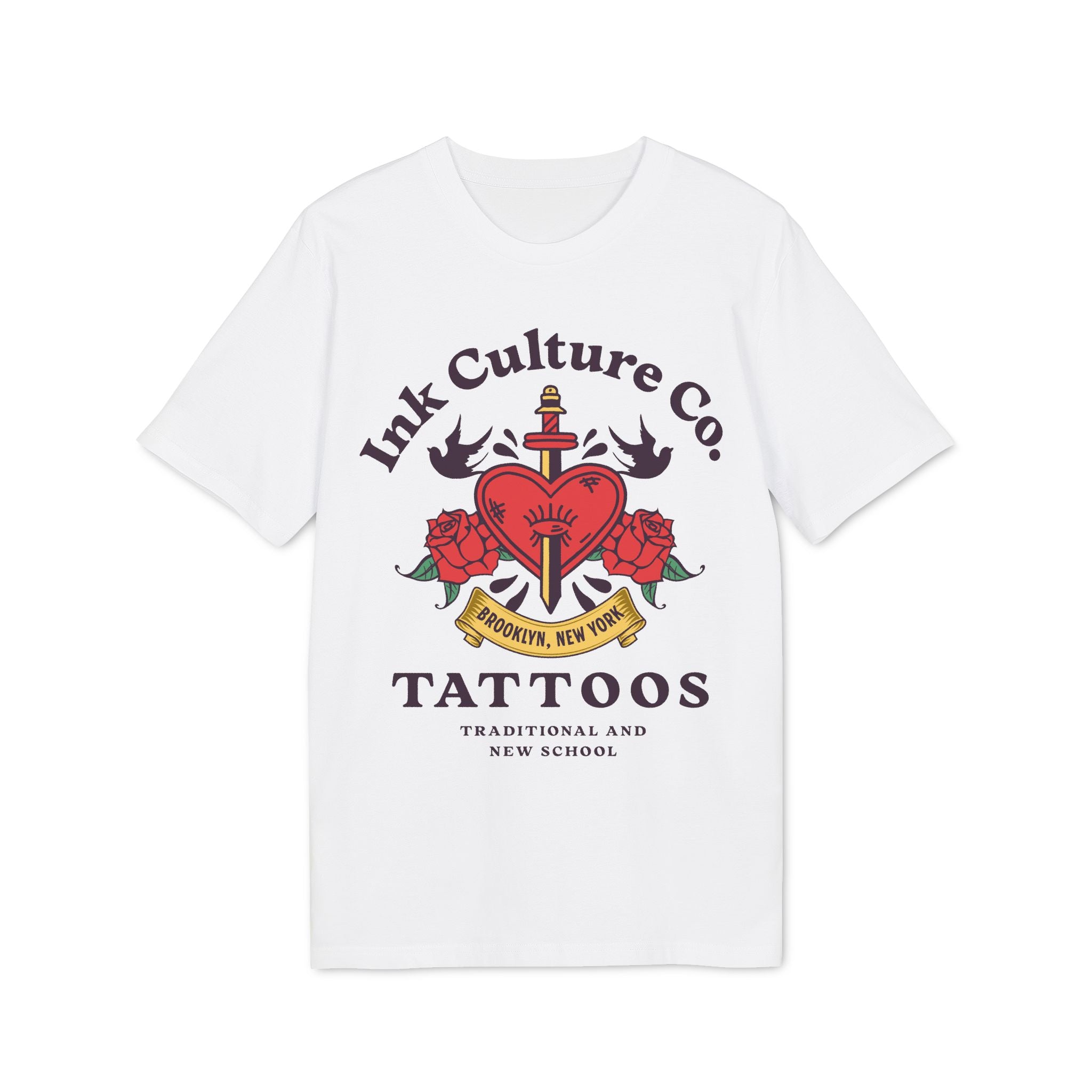 Tattoo Shop Heart & Dagger T-Shirt